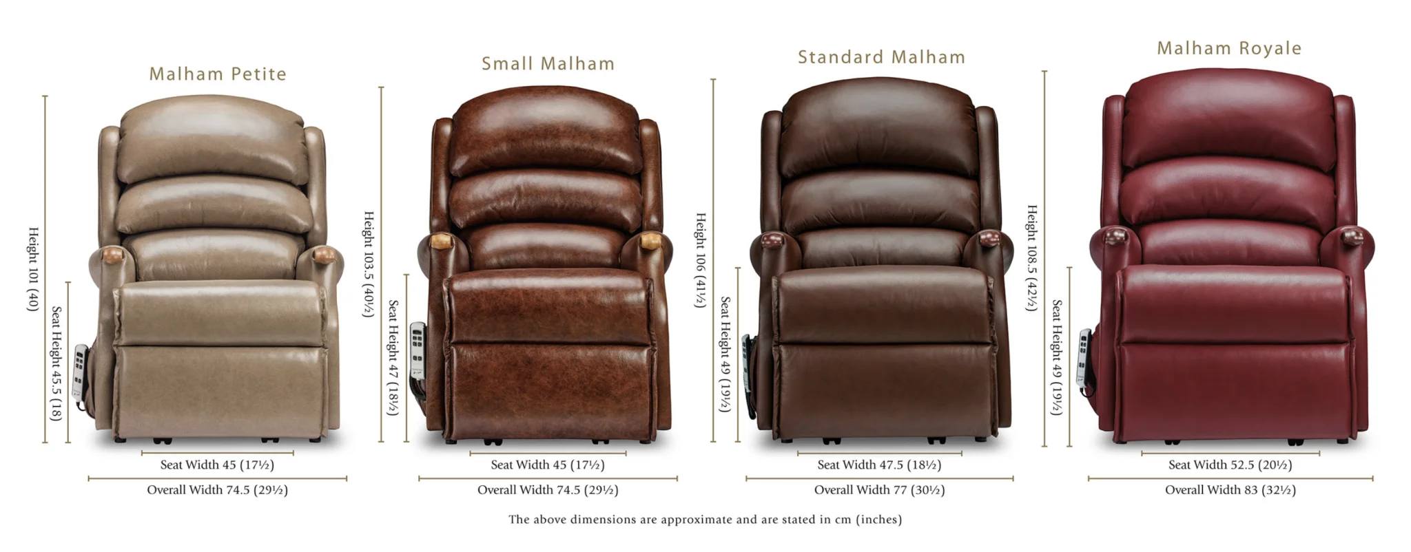 leather riser recliners cornwall